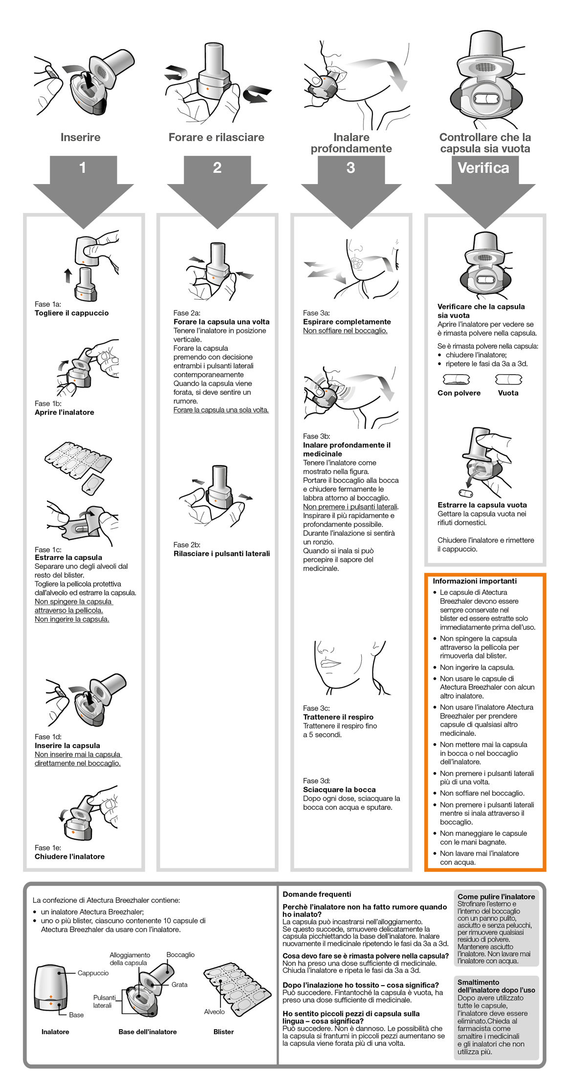 Clicca su “Scarica il PDF” per le istruzioni d’uso complete