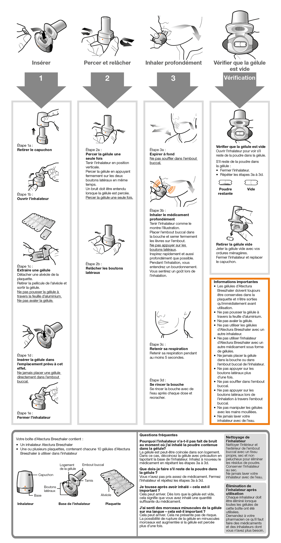 Cliquez sur “Téléchargez le PDF” afin d’obtenir l’ensemble des instructions d’utilisation.